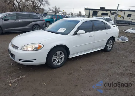 2012 Chevrolet Impala Lt z USA, uszkodzony, nr VIN 2G1WB5E30C1172986